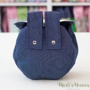 детска чанта за тротинетка с дънки и закопчалки