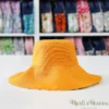 дамска лятна шапка в жълто
