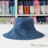 дамска лятна шапка в синьо
