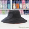 дамска лятна шапка в черно